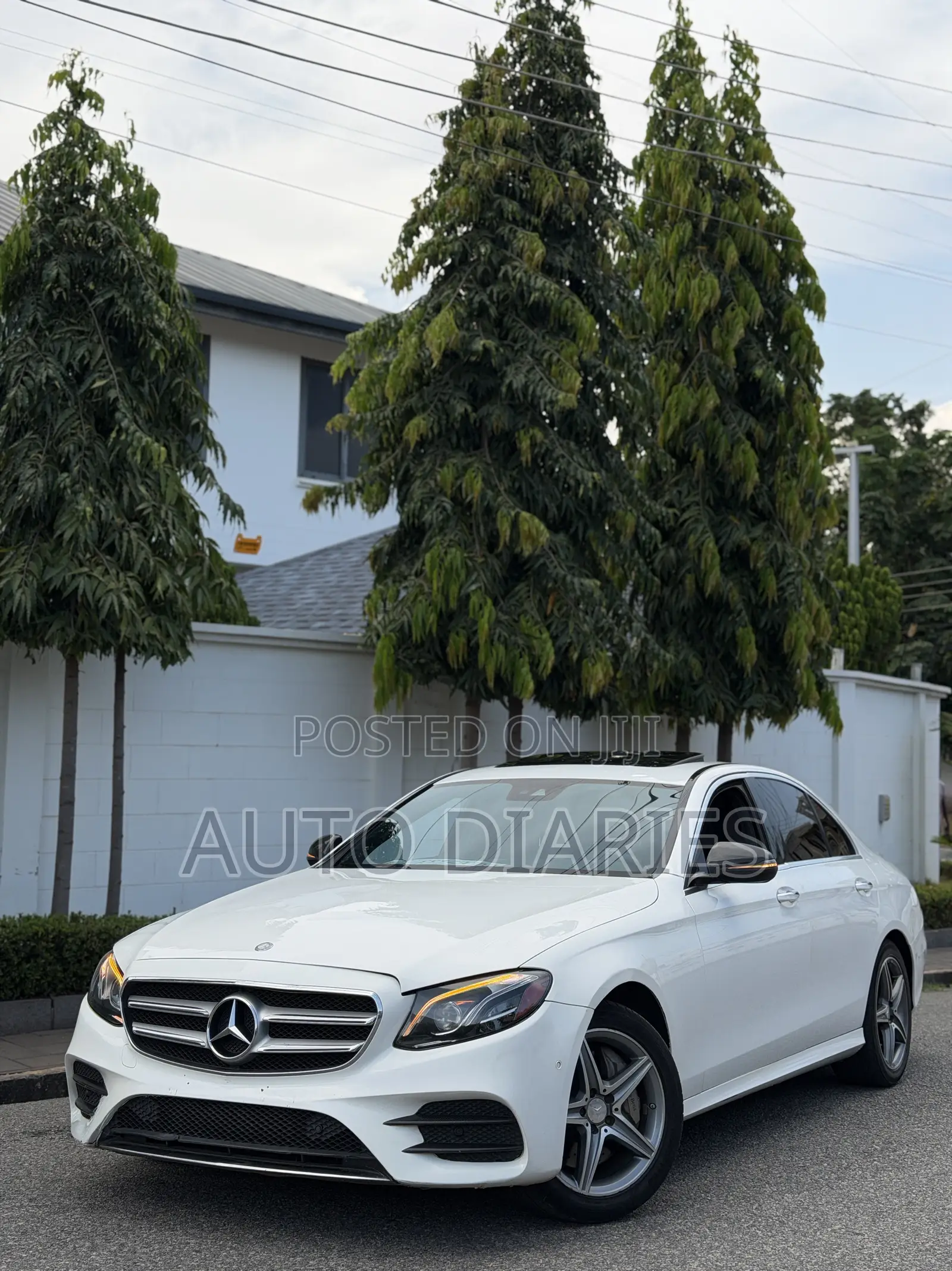 Mercedes-Benz E300 2016 White