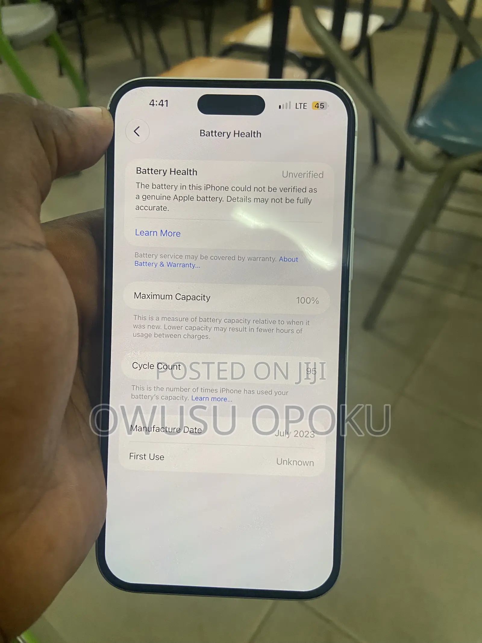 Apple iPhone 15 Plus 128 GB White