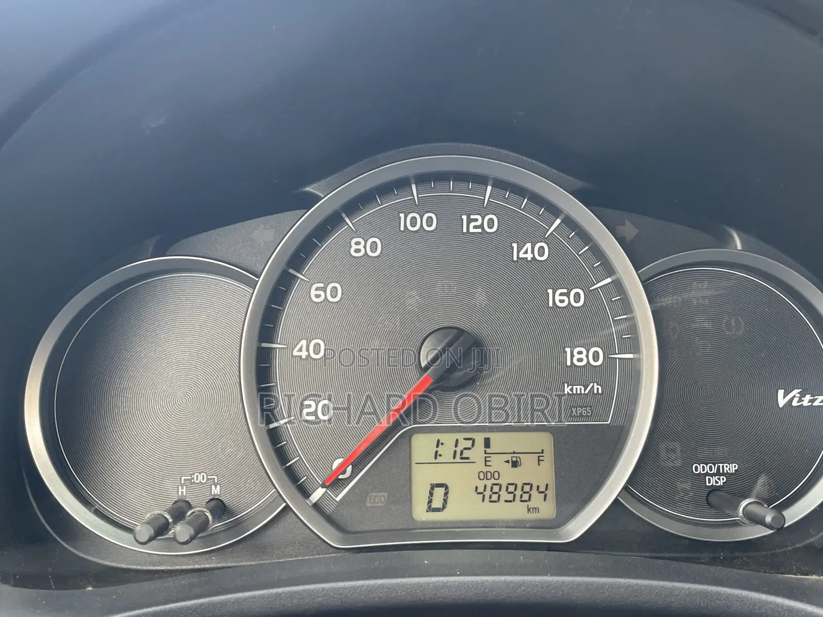 Toyota Vitz 1.3 FWD 3dr 2014 Purple