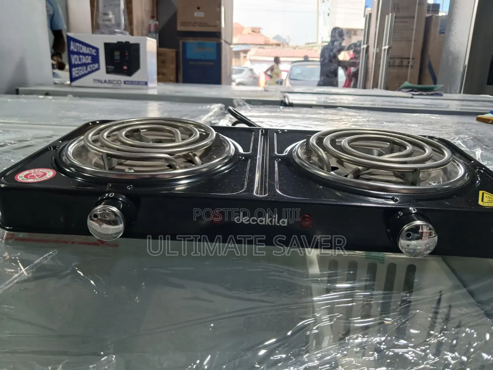 Double Coil Hot Plate