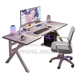 Gaming Desk – Ergonomic Gaming Desk With Carbon Fiber Finish
