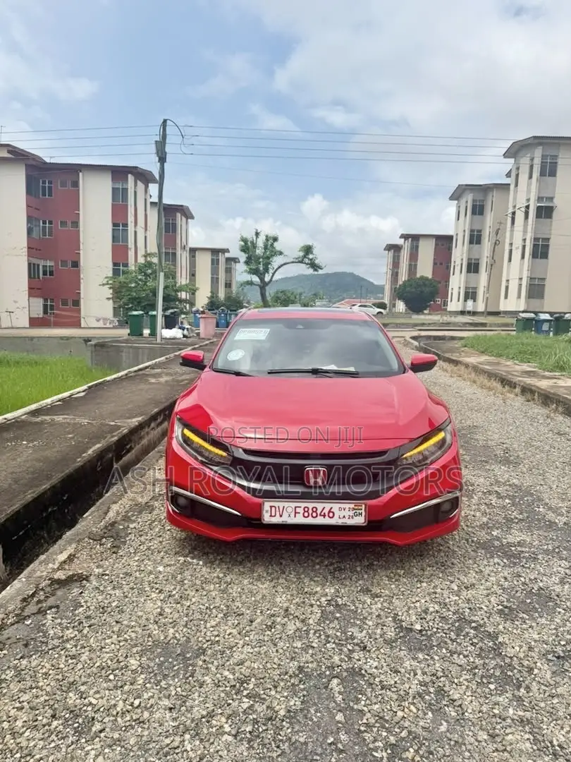 Honda Civic EX Sedan 2018 Red