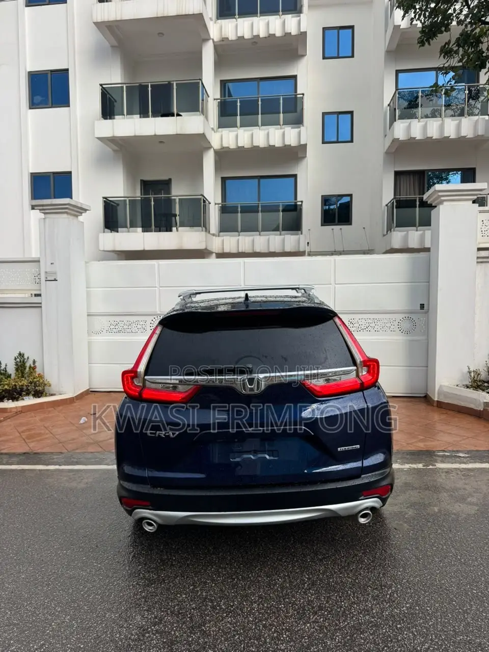 Honda CR-V Touring AWD 2018 Blue