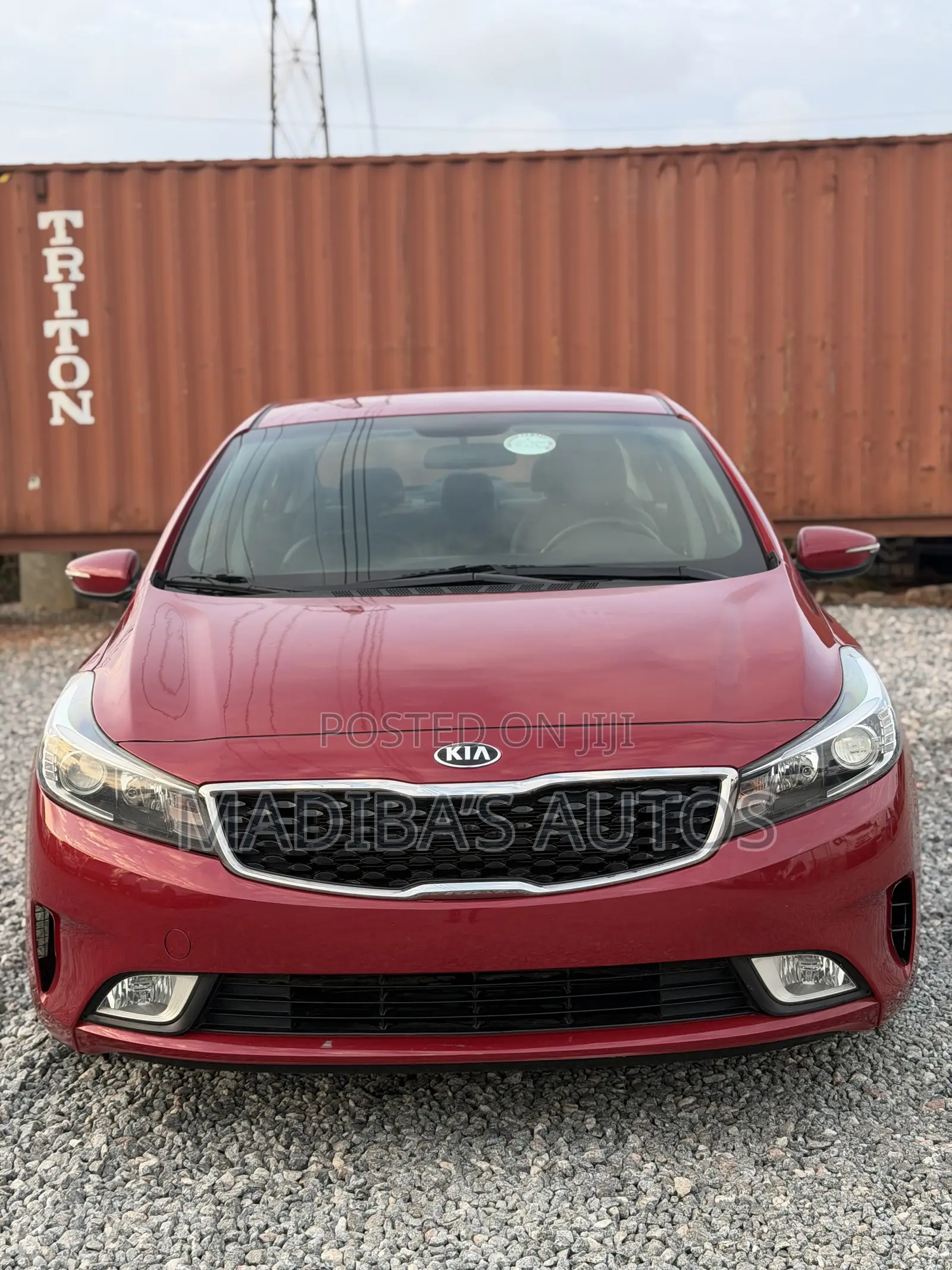 Kia Forte EX Sedan 2017 Red