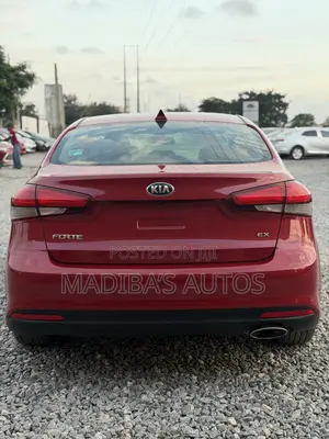 Kia Forte EX Sedan 2017 Red