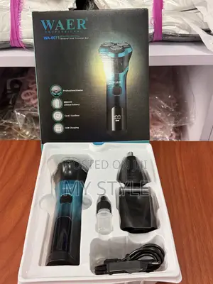 WAER WA-6071 Professional Shaver and Trimmer Set