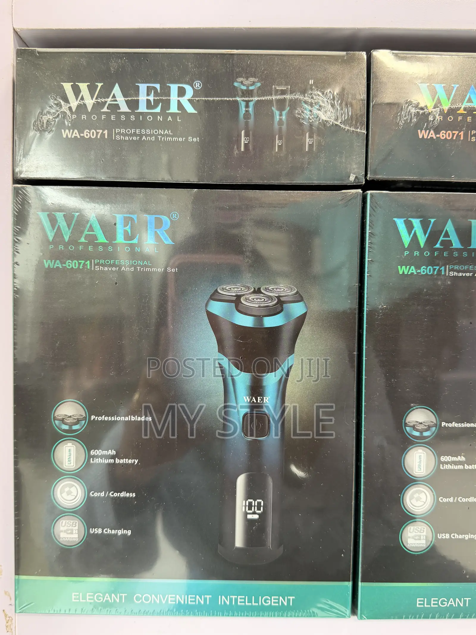 WAER WA-6071 Professional Shaver and Trimmer Set