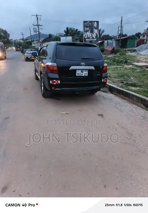 Toyota Highlander Limited 4x4 2009 Black
