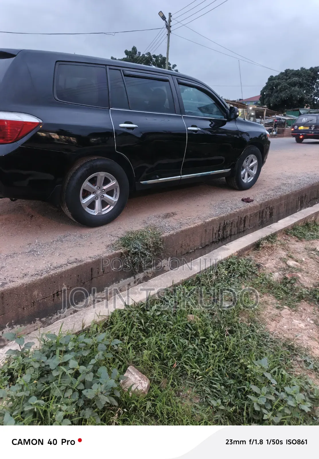 Toyota Highlander Limited 4x4 2009 Black