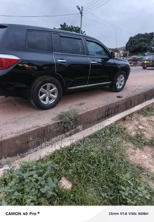 Toyota Highlander Limited 4x4 2009 Black