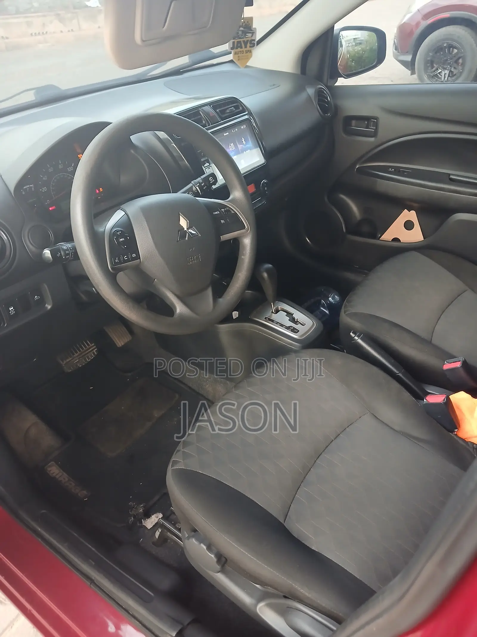 Mitsubishi Mirage 2021 Red