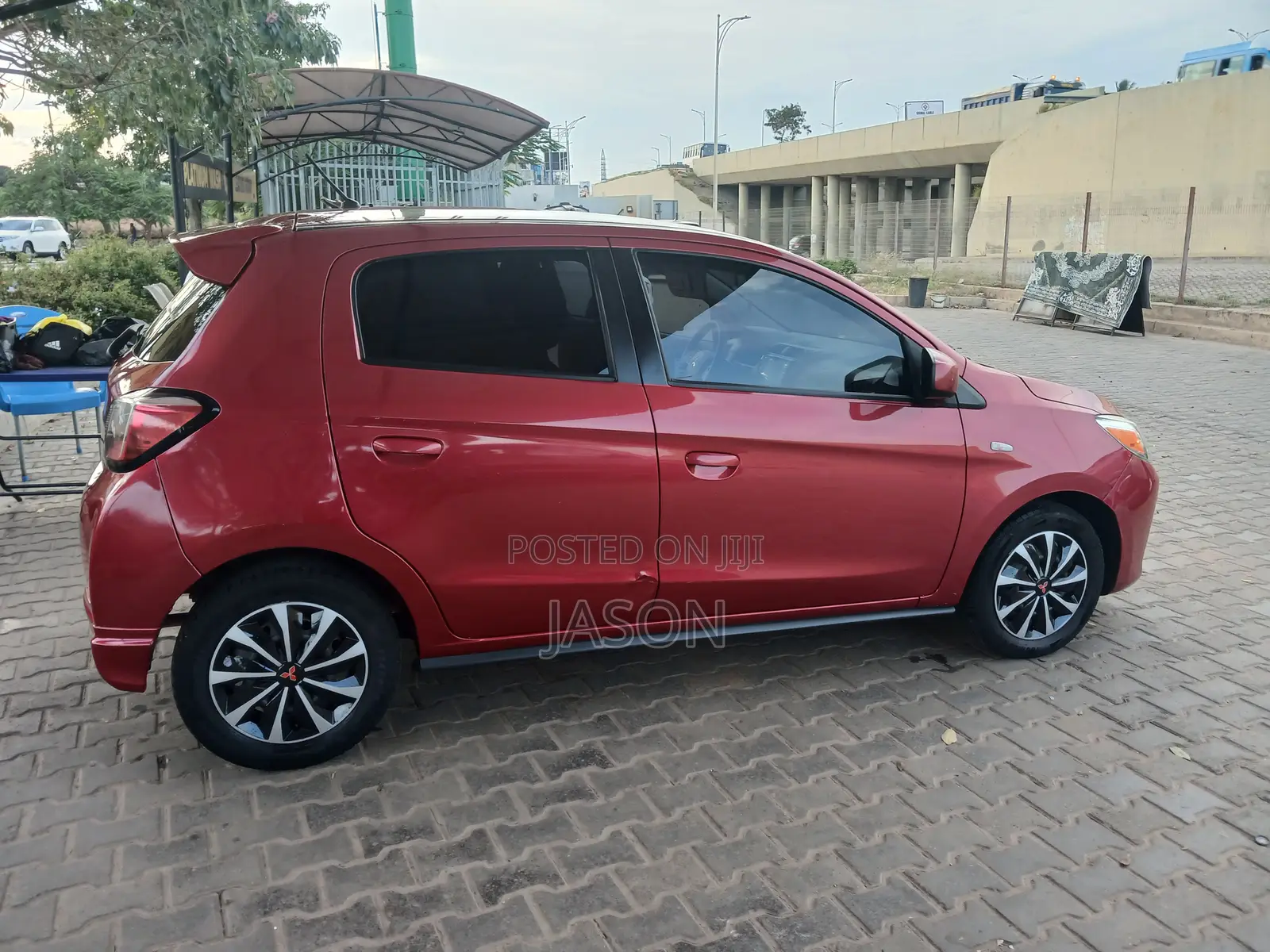 Mitsubishi Mirage 2021 Red