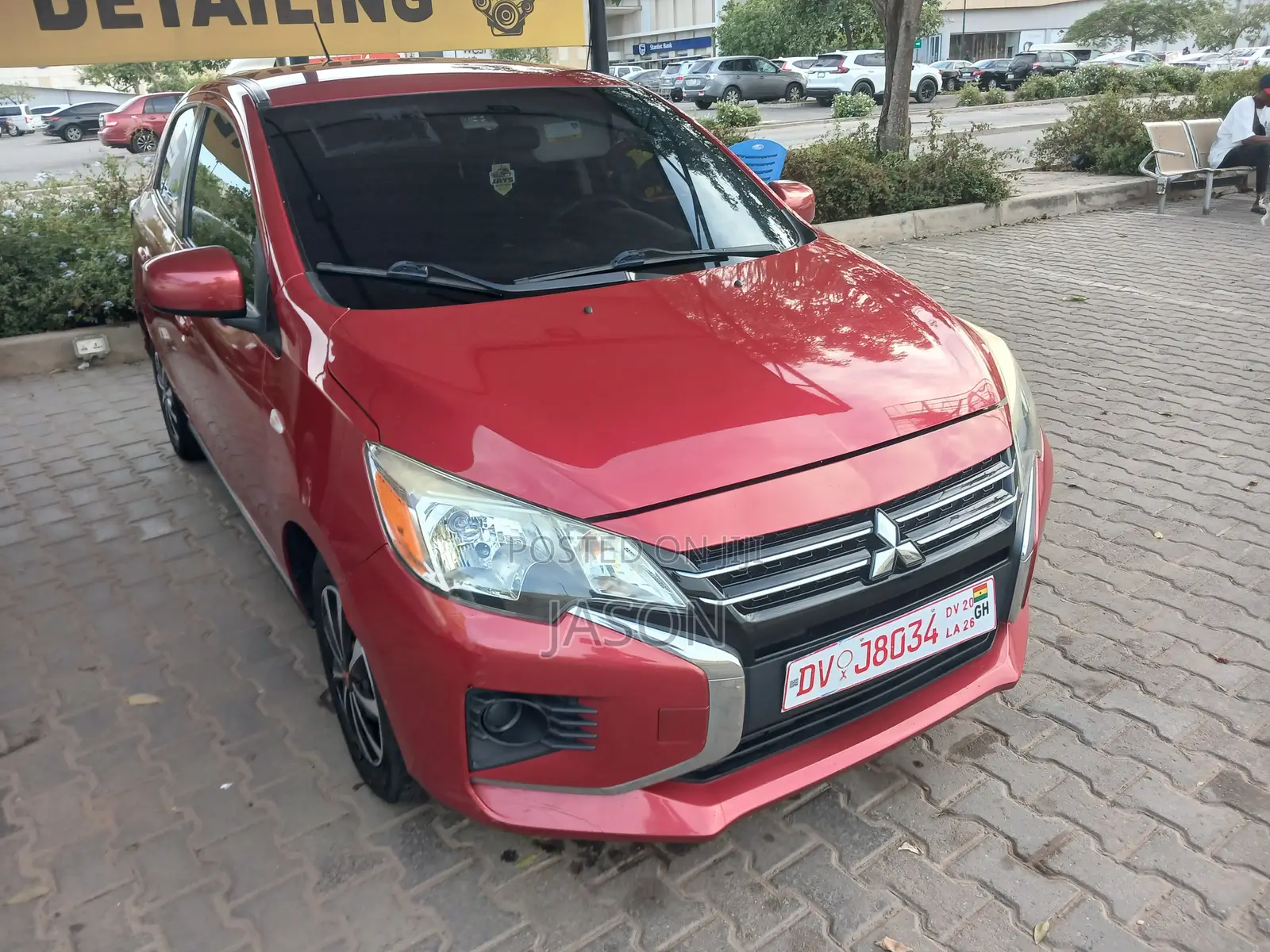 Mitsubishi Mirage 2021 Red