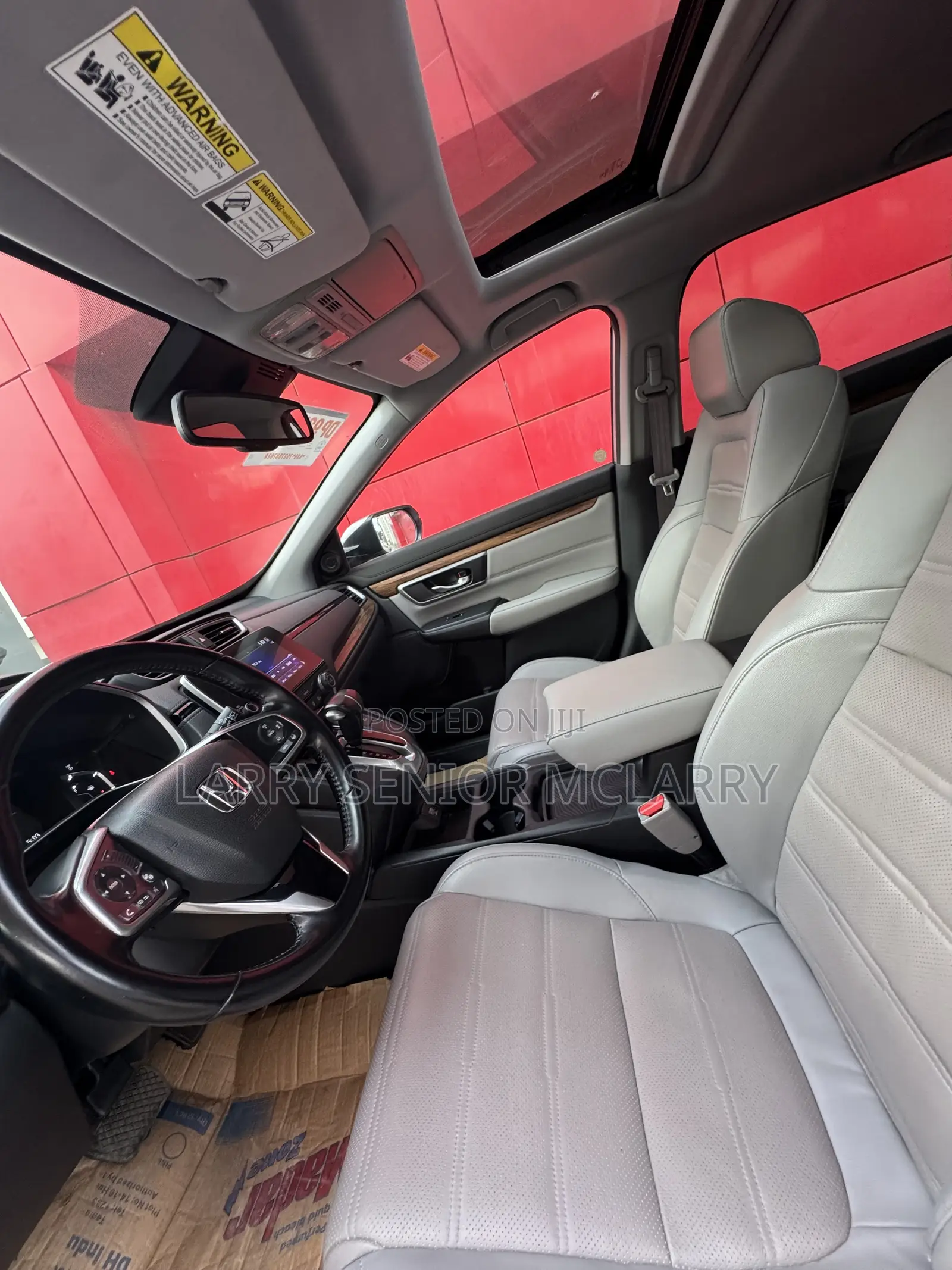 Honda CR-V Touring AWD 2018 Silver