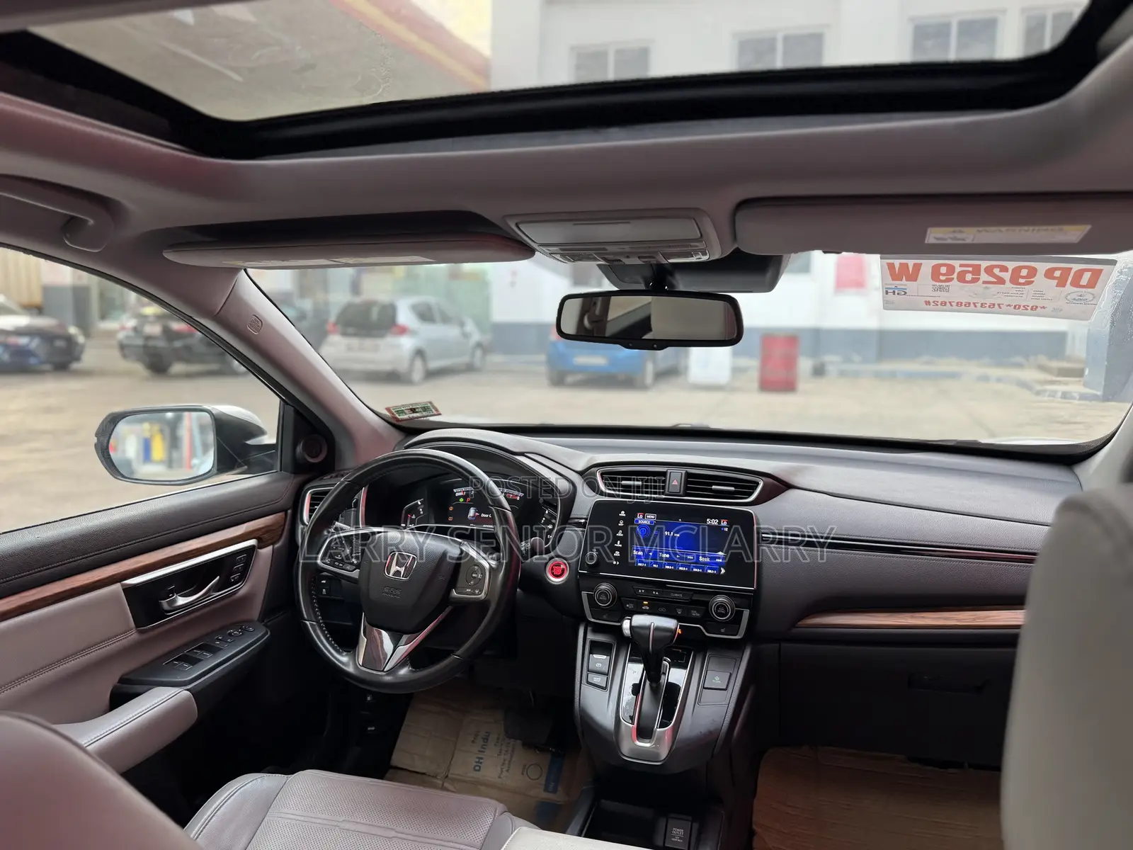 Honda CR-V Touring AWD 2018 Silver