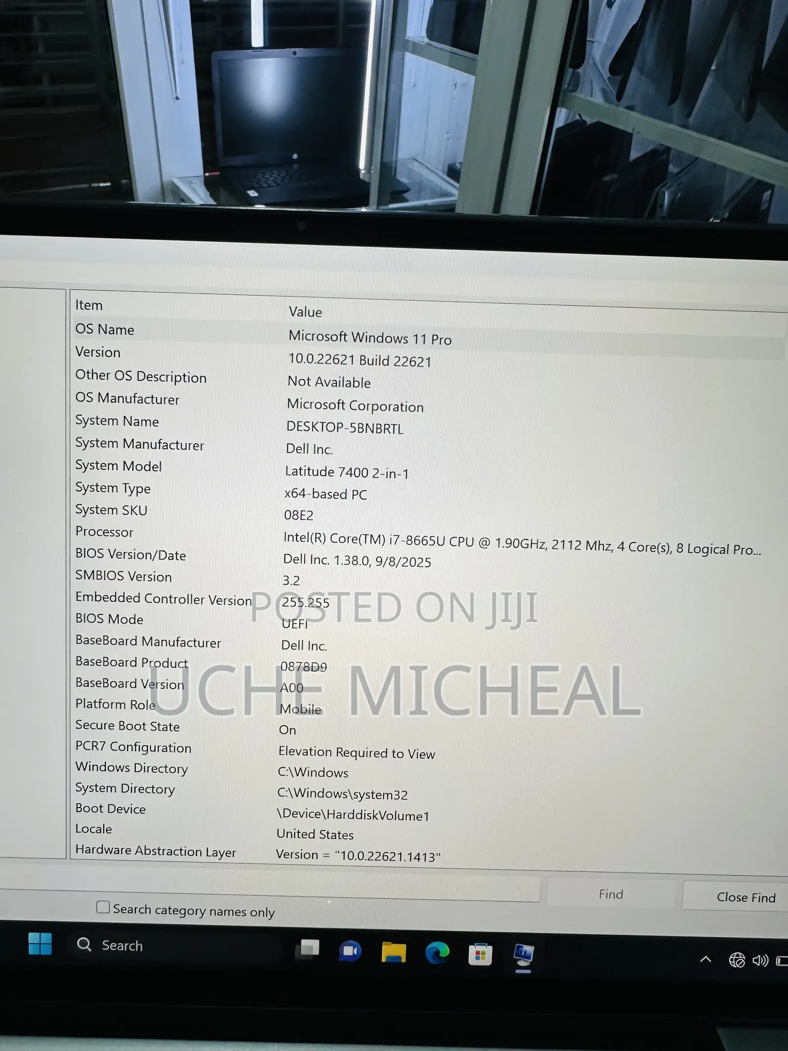 Laptop Dell Latitude 7400 2-in-1 16GB Intel Core i7 SSD 512GB