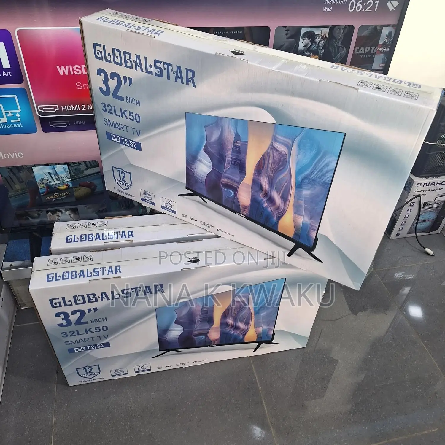 Quality Performance New 32inches Smart TV