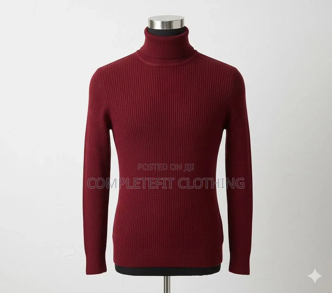 Turtle Neck Sweatshirt