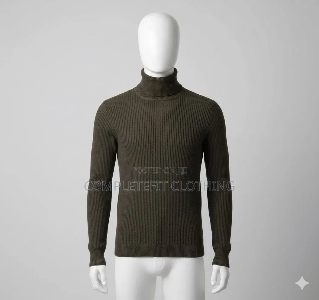 Turtle Neck Sweatshirt