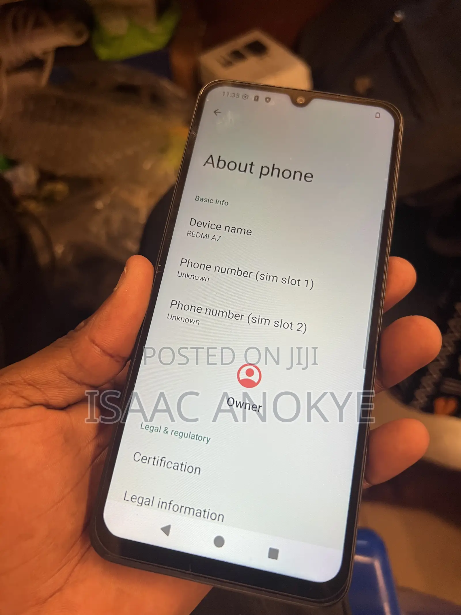 New Xiaomi Redmi A7 64 GB Black