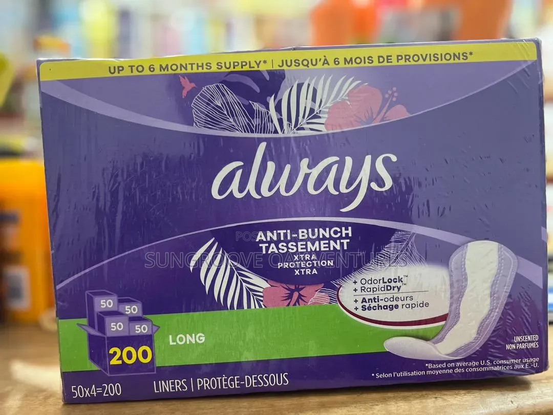 Always Panty Liners Anti Bunch Extra Protection 50cts