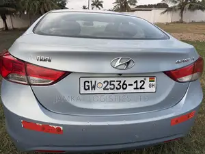Hyundai Elantra Limited 2012 Blue