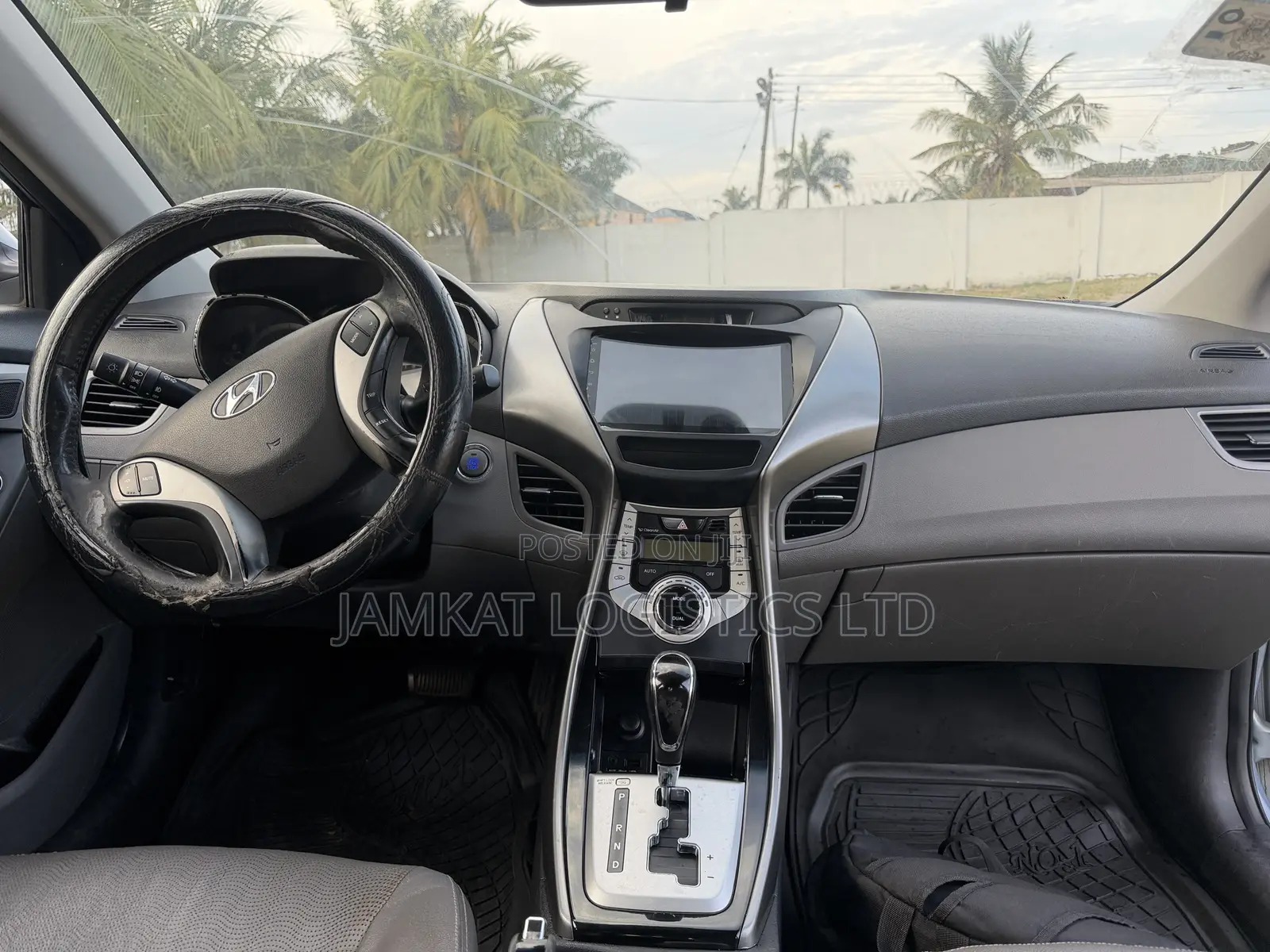 Hyundai Elantra Limited 2012 Blue