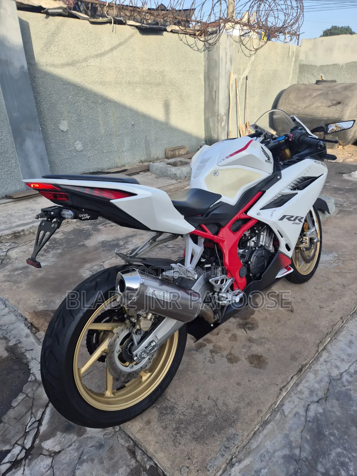 Honda CBR 2024 White