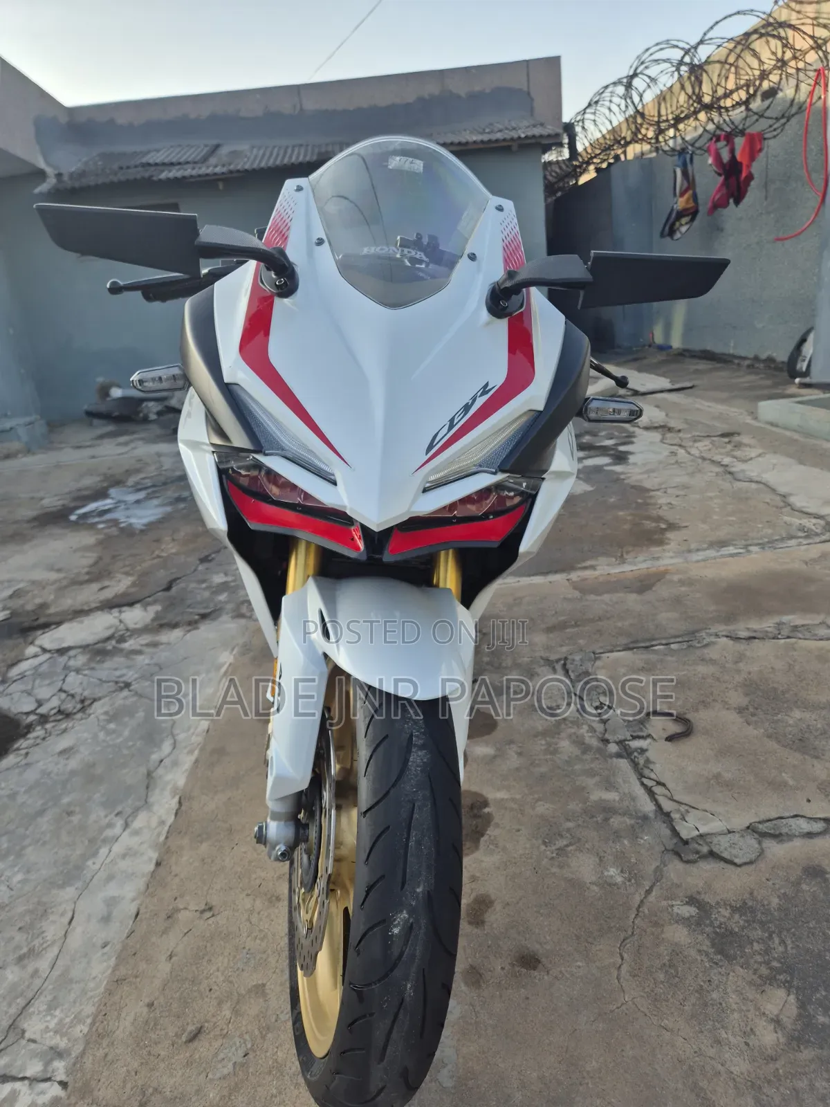 Honda CBR 2024 White