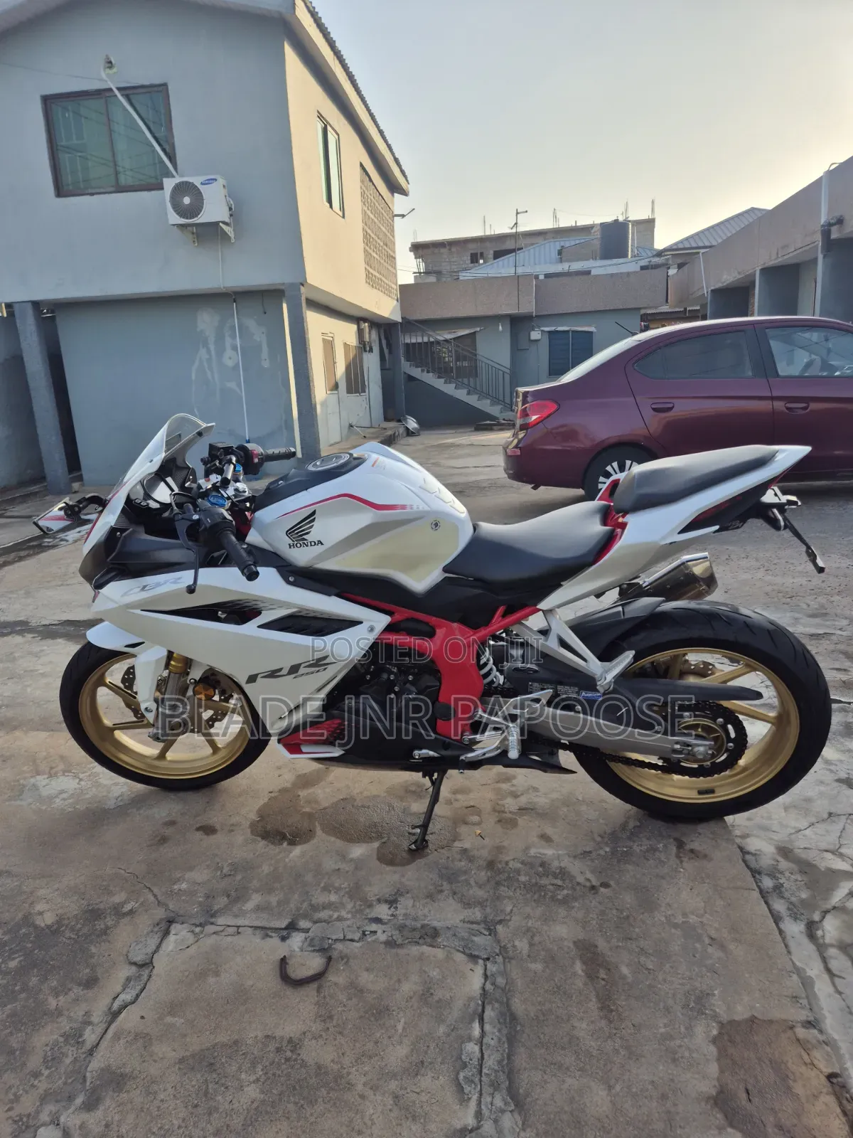 Honda CBR 2024 White