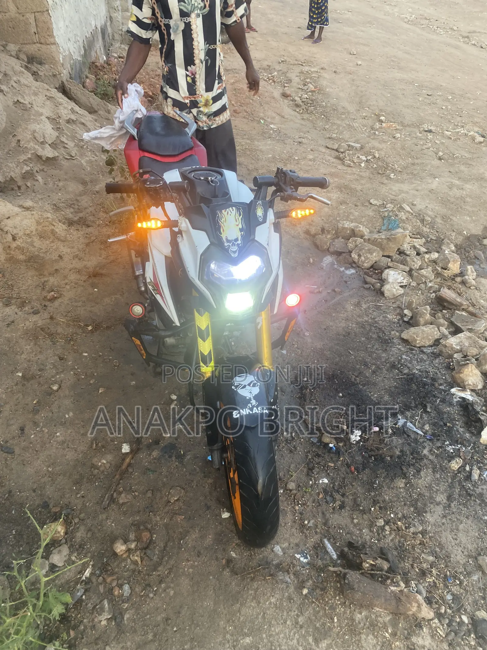 Haojue DR190S 2022 White
