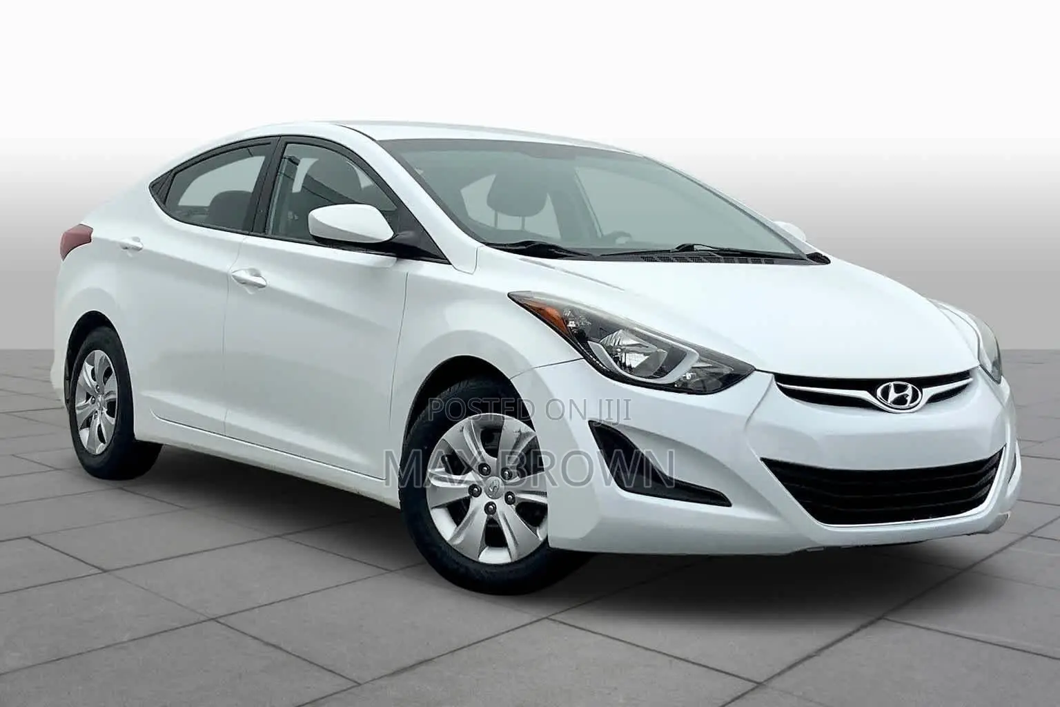 Hyundai Elantra GLS Sedan FWD (1.8L 4cyl 6A) 2013 White