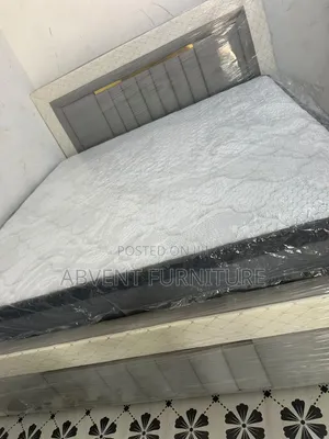 Queen Size Mattress and Frame, Turkish Imported Mattress