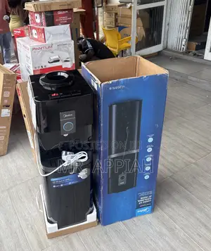Quality Cooling Midea 3 Tap Water Dispenser(Black).