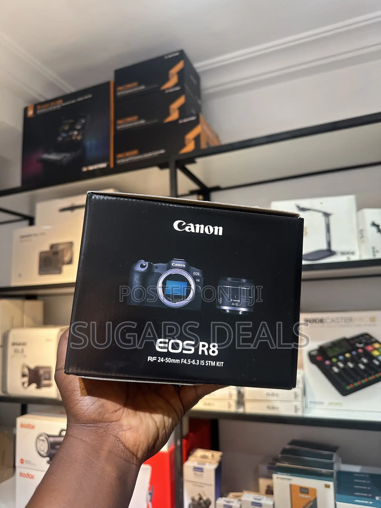 Canon EOS R8 Mirrorless Camera With RF 24-50mm F/4.5-6.3 IS STM Lens