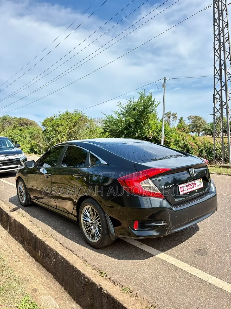 Honda Civic LX 4dr Sedan (2.0L 4cyl) 2016 Black