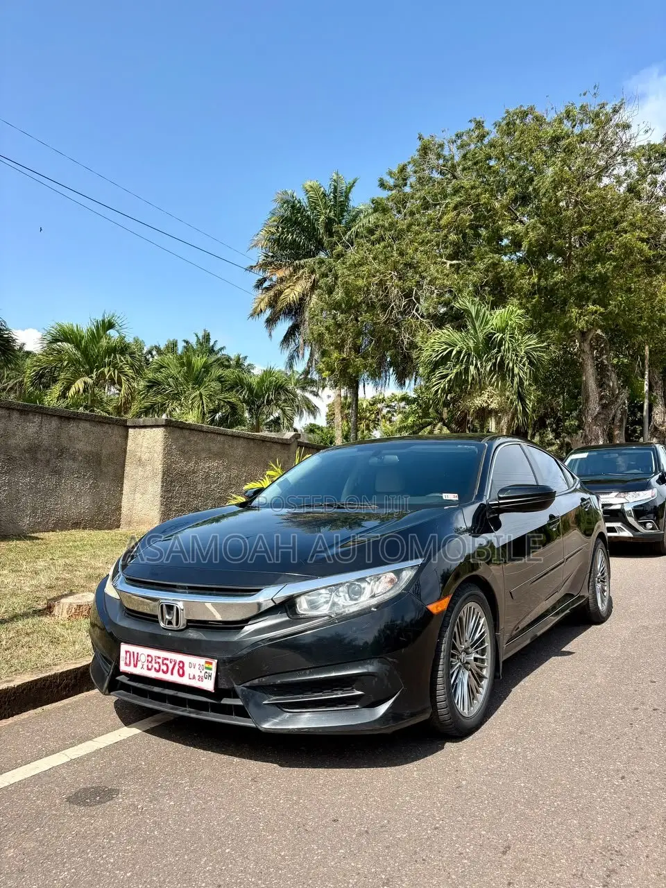 Honda Civic LX 4dr Sedan (2.0L 4cyl) 2016 Black