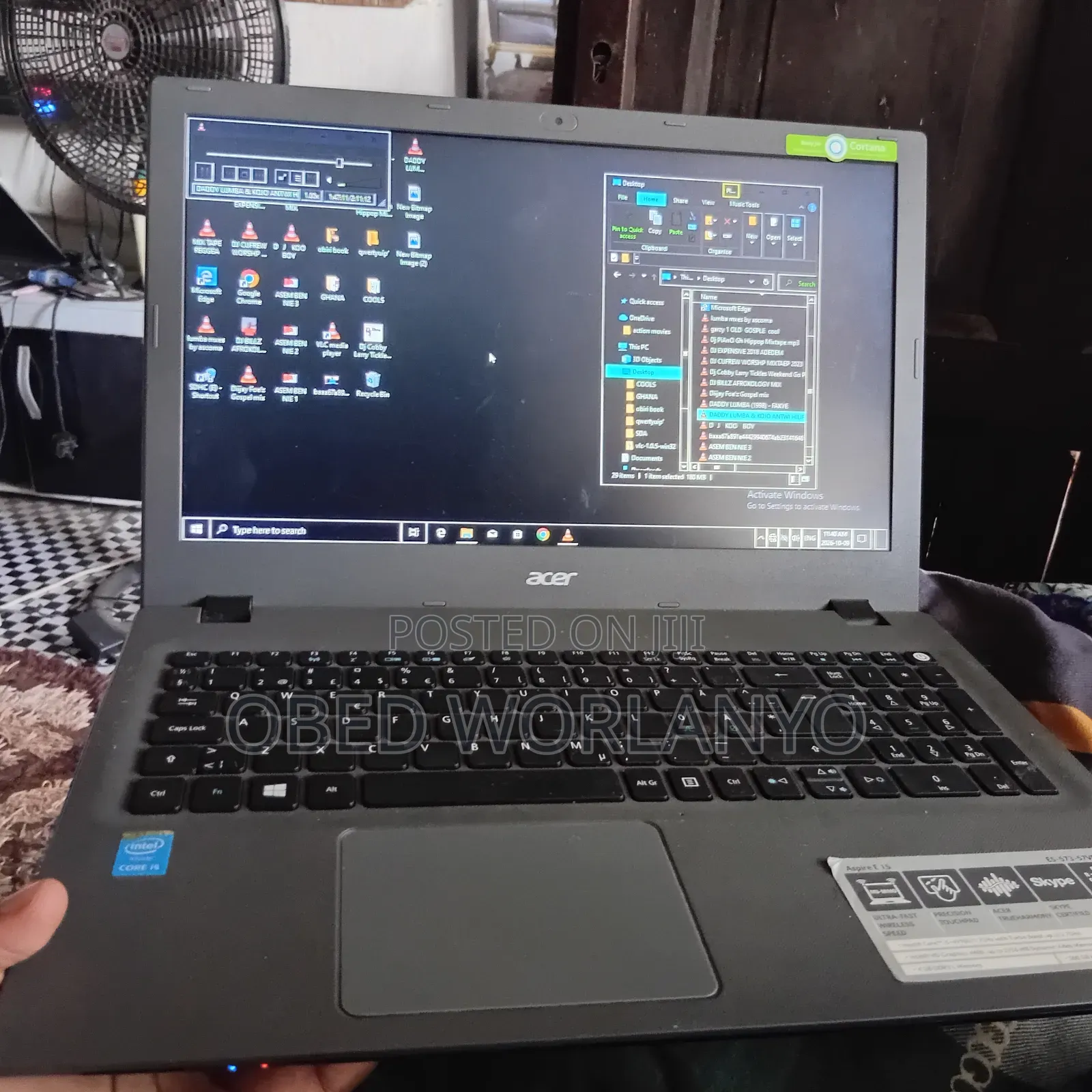 Laptop Acer Aspire E15 4GB Intel Core i5 HDD 500GB