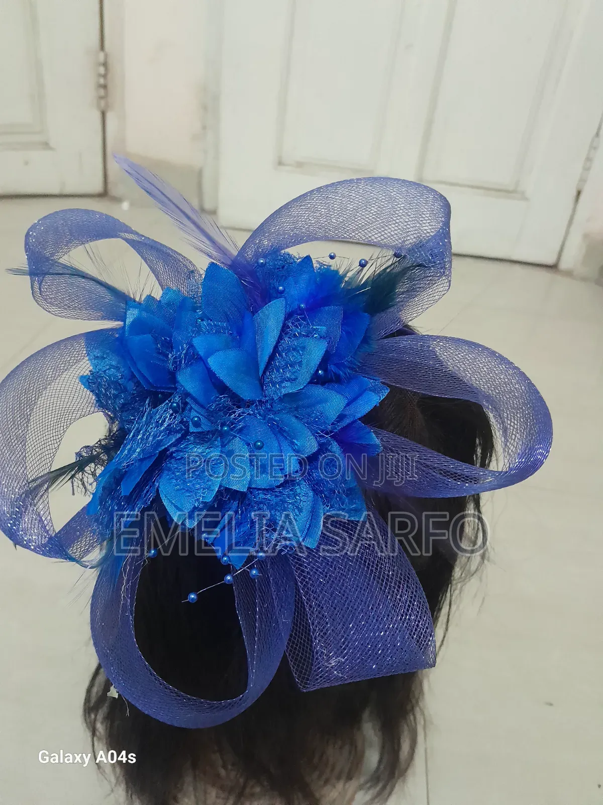 Blue Facinator Hat