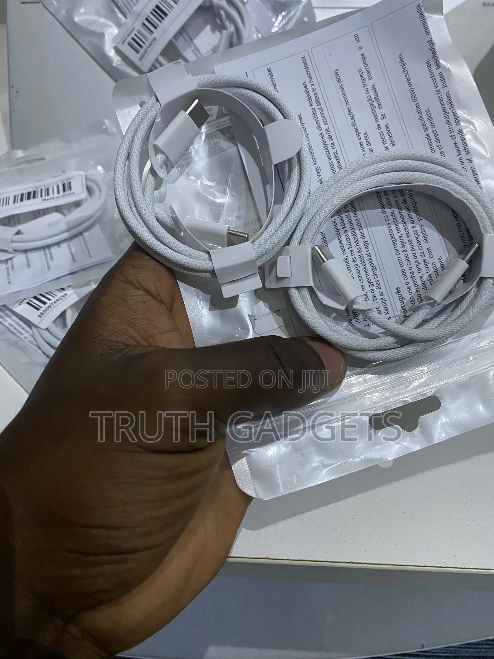 iPhone Charger for 15,16,17,18 Braided Type C Fast Charger 60W