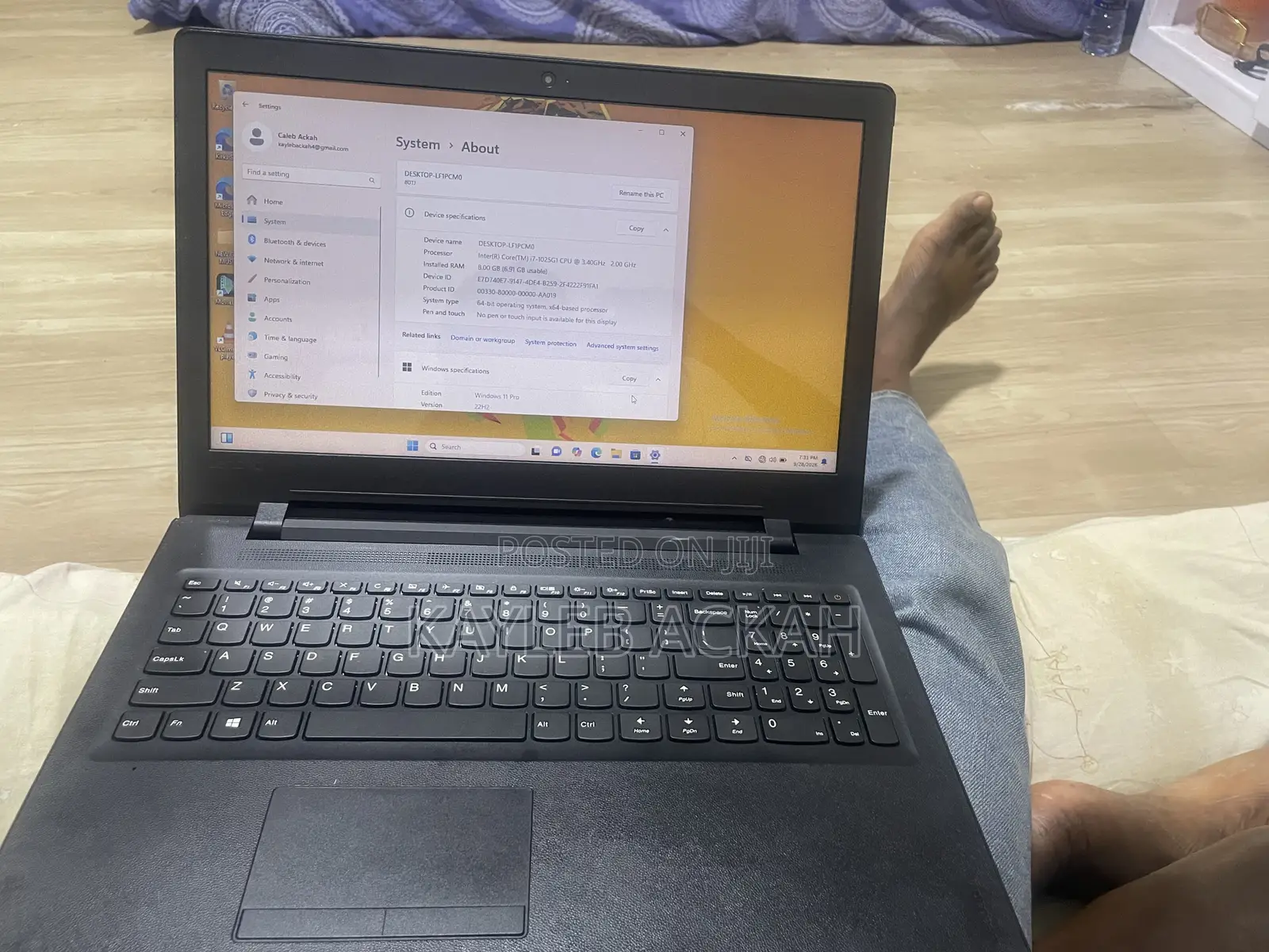 Laptop Lenovo IdeaPad 110 8GB Intel Core i5 HDD 500GB