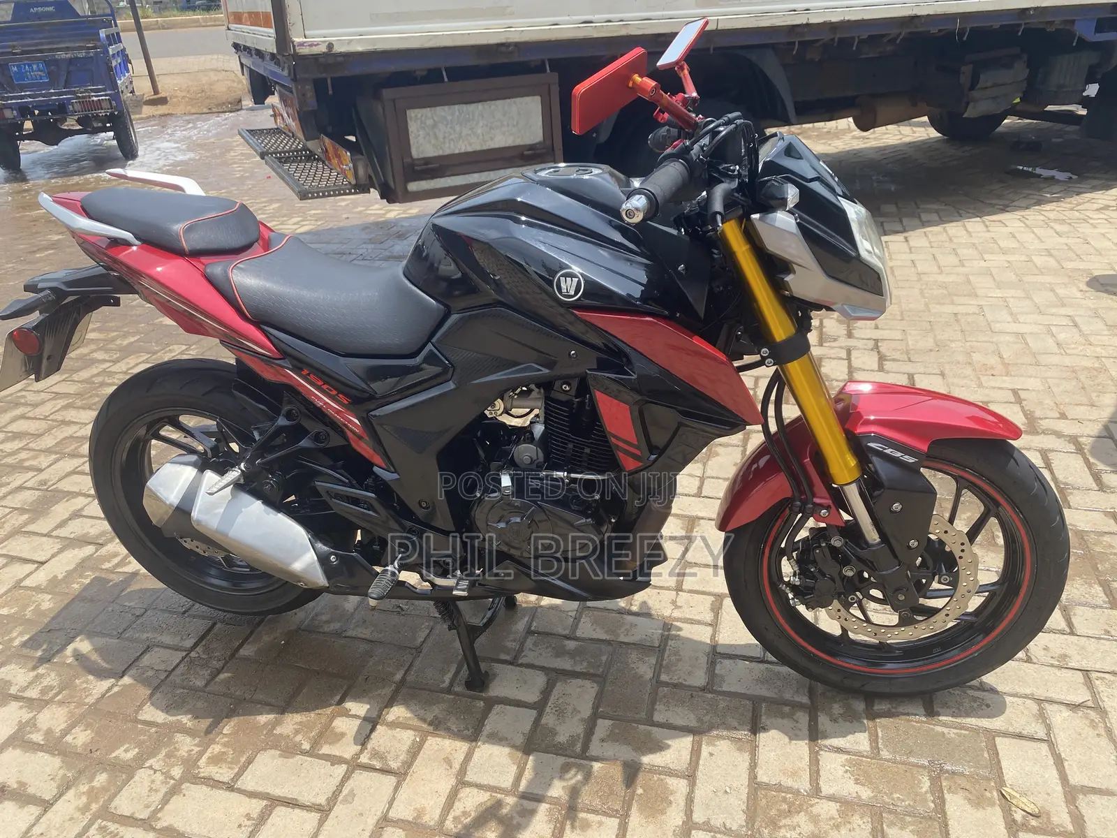 Haojue DR190S 2026 Red