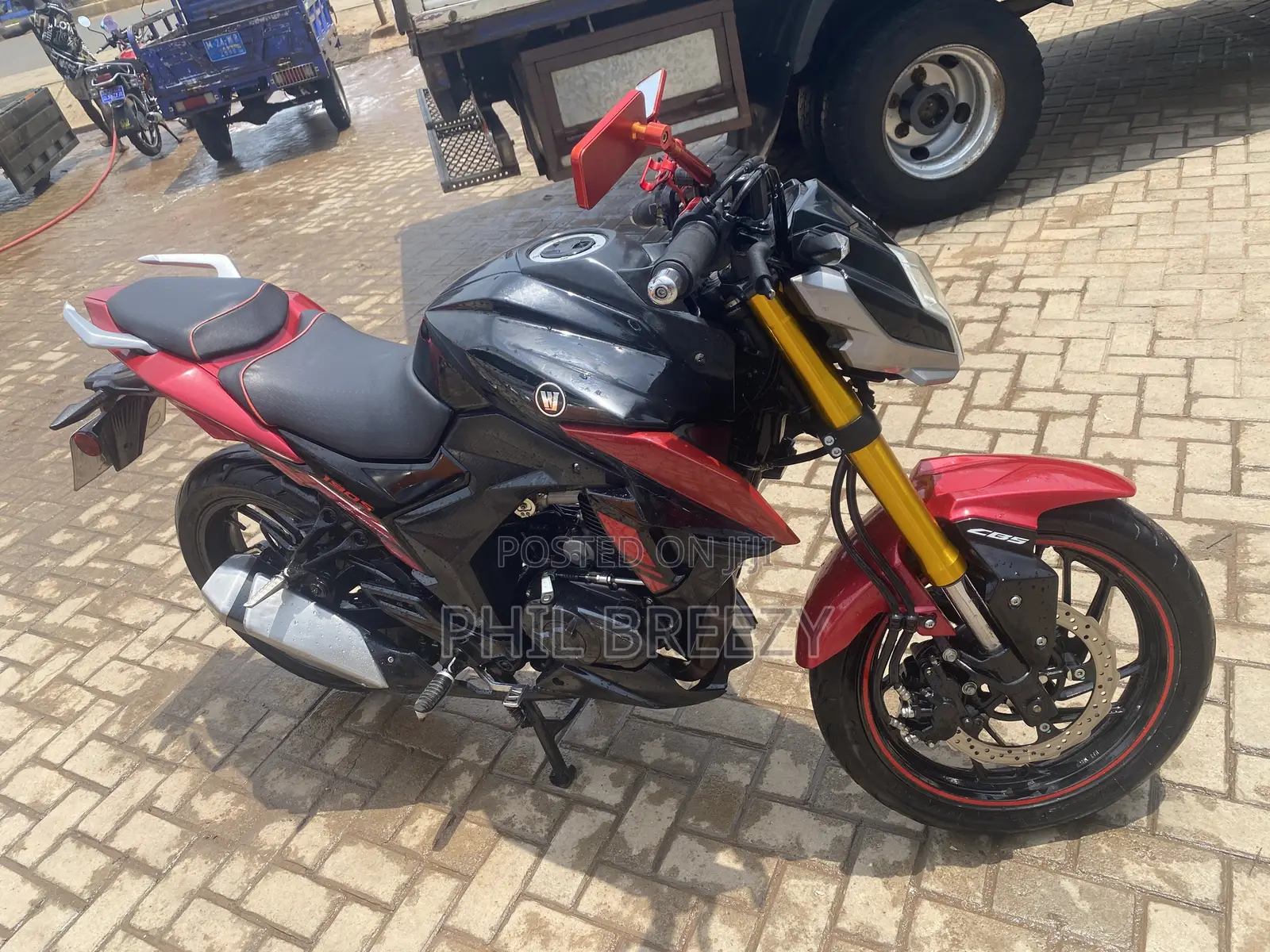 Haojue DR190S 2026 Red