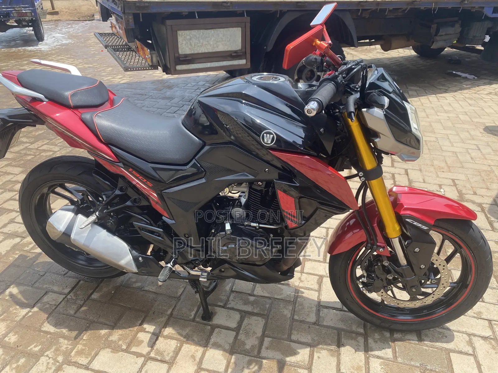 Haojue DR190S 2026 Red