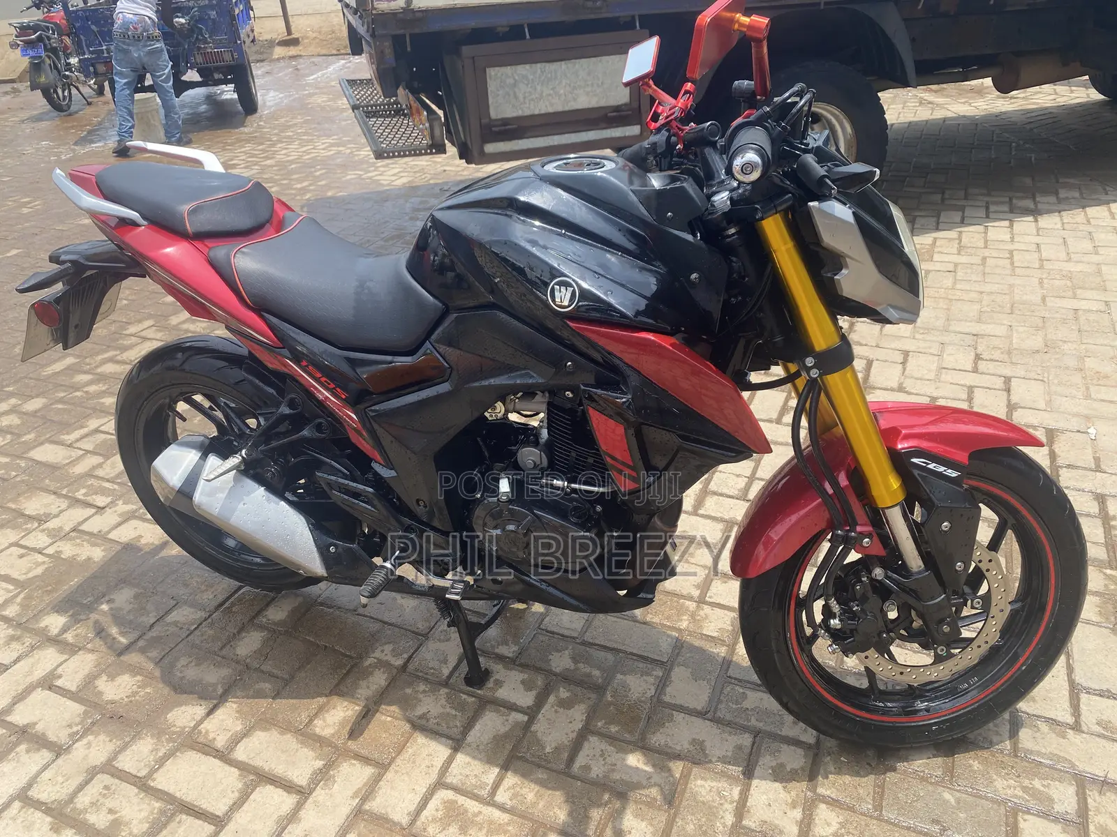 Haojue DR190S 2026 Red