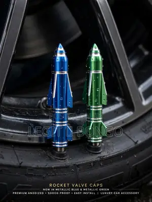 Rocket Tyre Valve Covers - Make Your Car Stand Out!
