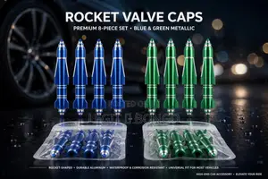 Rocket Tyre Valve Covers - Make Your Car Stand Out!