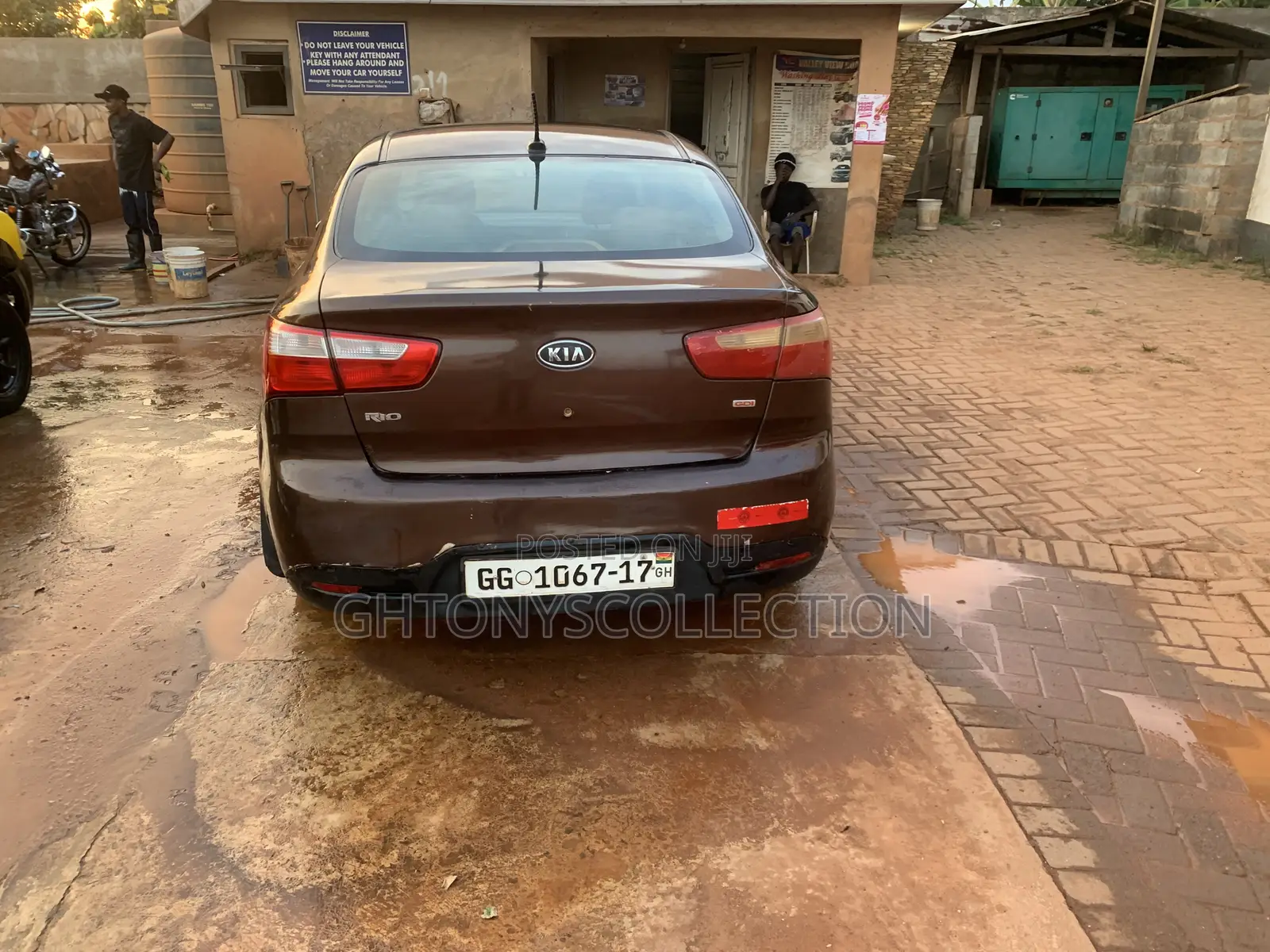 Kia Rio LX 4dr Sedan (1.6L 4cyl 6M) 2013 Brown