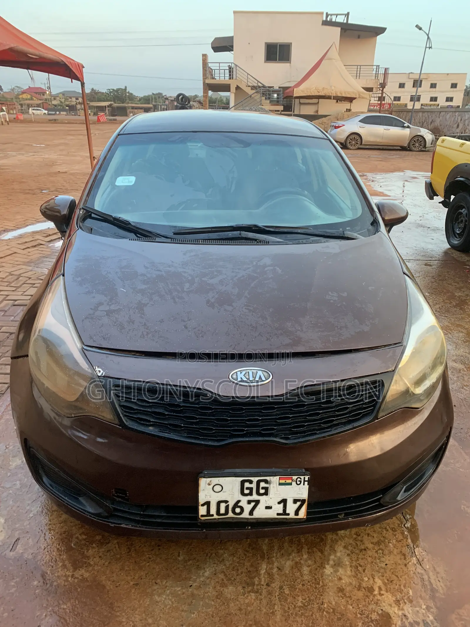 Kia Rio LX 4dr Sedan (1.6L 4cyl 6M) 2013 Brown