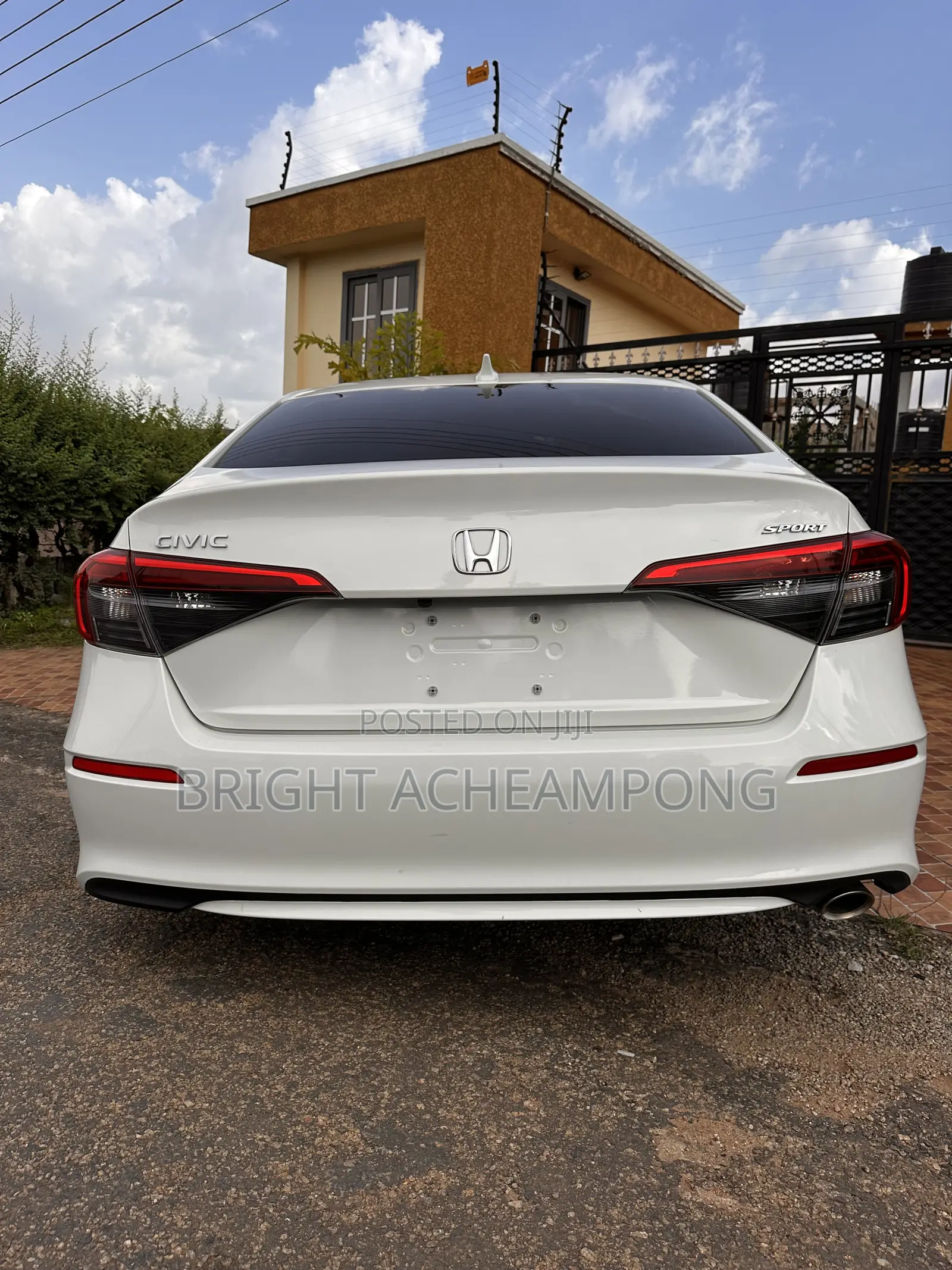 Honda Civic Sport CVT 2024 White
